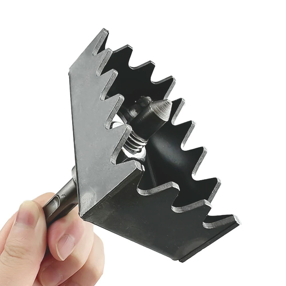 Portable Square Hole Cutter for Electrical Box 86-type Square Socket Puncher for Water & Electricity Installation Hand Tools