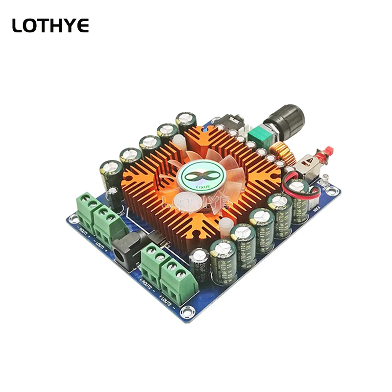 TDA7850 Four Channel Car HIFI Digital Power Amplifier Module Board Beautiful Sound Version 50W*4 fever level high fidelity