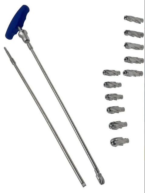 PFNA Intramedullary Nail Instrument Set Orthopedic Surgical Reamer Kit Femoral Nail Reaming Tools Stainless Steel Surgery Instru
