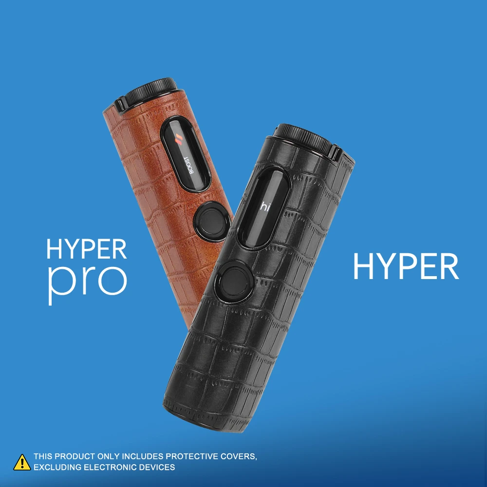 PU leather protective case suitable for HYPER pro, fashionable and trendy, protecting the electronic cigarette accessories. view 3