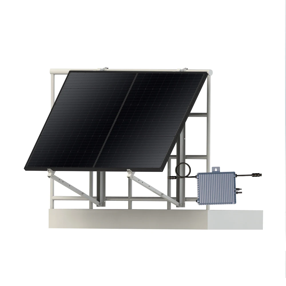 Plug and Play Balkon Solar System 600w Hoymiles Deye Hoymiles Micro Inverter Sunket Panouri Solare Plug and Play Mono Solar Kit