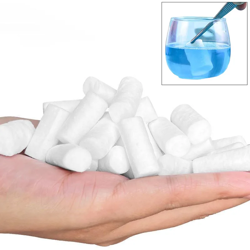 

Dental Disposable Cotton Rolls Cotton Teeth Whitening Cleaning Material Cotton High Absorbent Surgical Hemostatic Cotton Roll