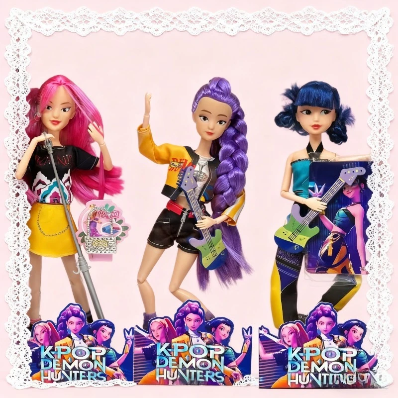 

Охотники на демонов, популярный мультфильм, аниме, фигурка, кукла, наборы игрушек, идеальный дизайн, персонажи, красивые украшения для комнаты девочки