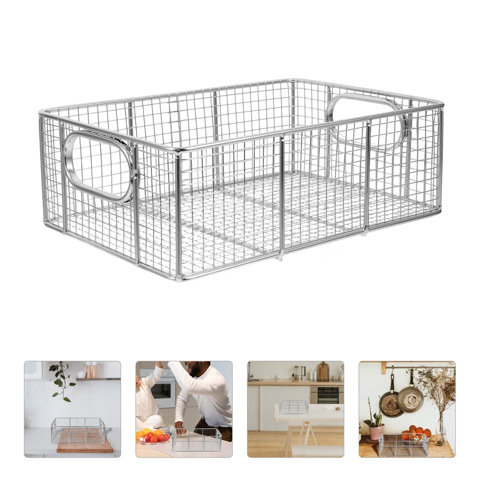 

Stainless Steel With Handle Large Mesh Cooking For Air Ergonomic Design Hot Pot Stewing Frying Stainless Steel Sieve Net