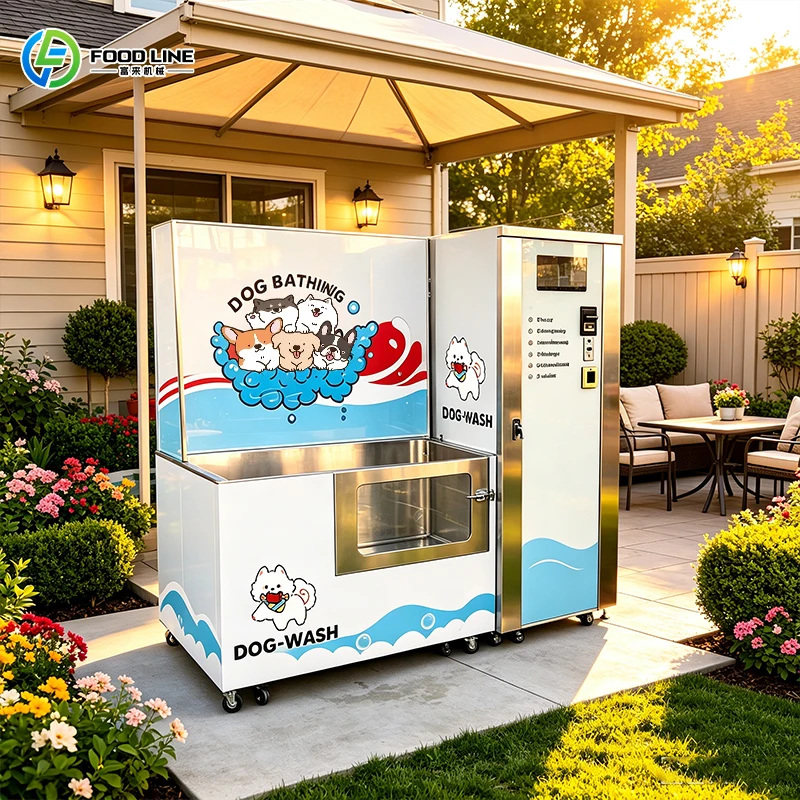 Low Maintenance Pet Washing Machine High Efficiency Automatic Pet Washing Machine
