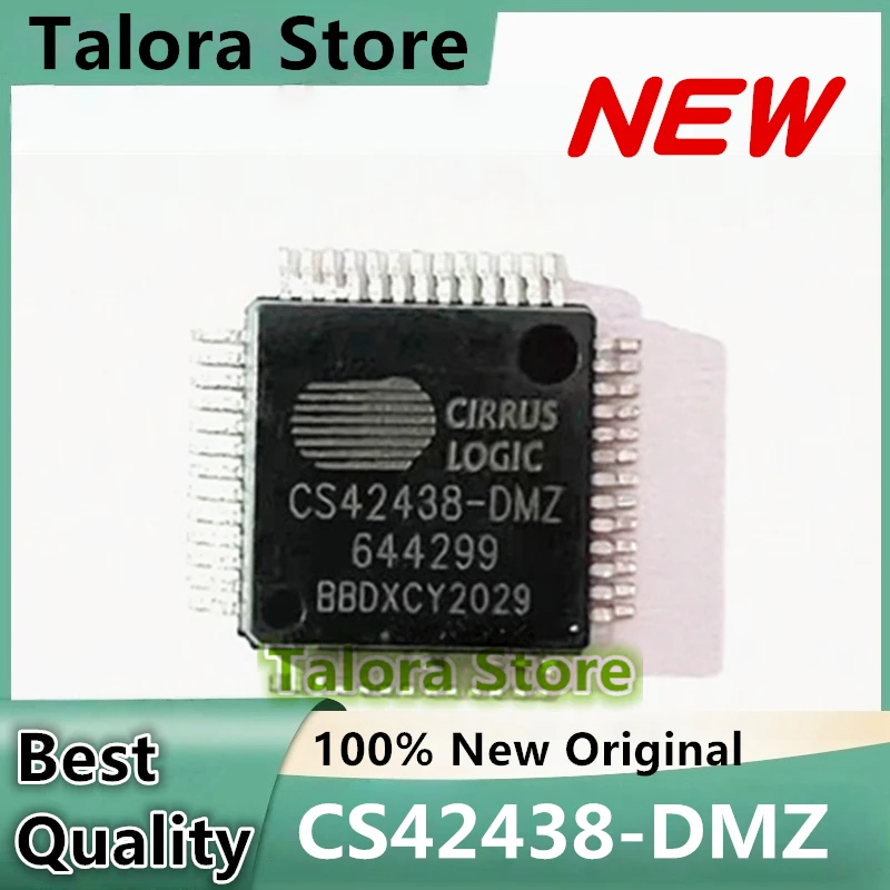 5PCS/LOT CS42438-DMZ QFP52 100% New and Genuine