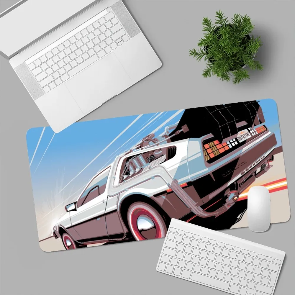 Back To The Future  Mousepad Computer Laptop Gamer Pad PC Gaming Accessories Desk Mats