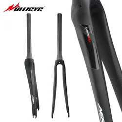 Ullicyc Road Bike 700C Carbon Tapered & Non-tapered Fork 1-1/8 V Brake Quick Release 3K Matte Finish