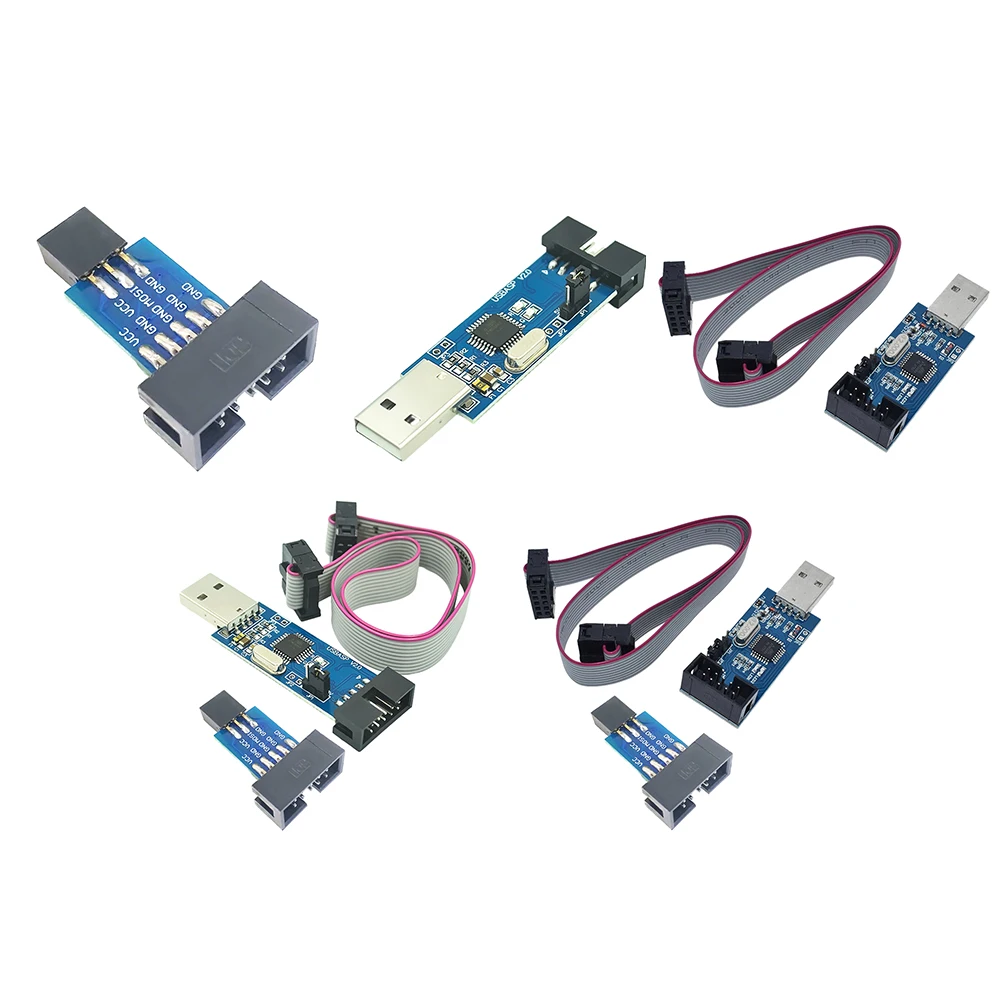 USBASP USBISP AVR Programmer Support Win7 64 Microcontroller Programmer 3.3V/5V Powered USB ISP USB ASP ATMEGA8 ATMEGA128