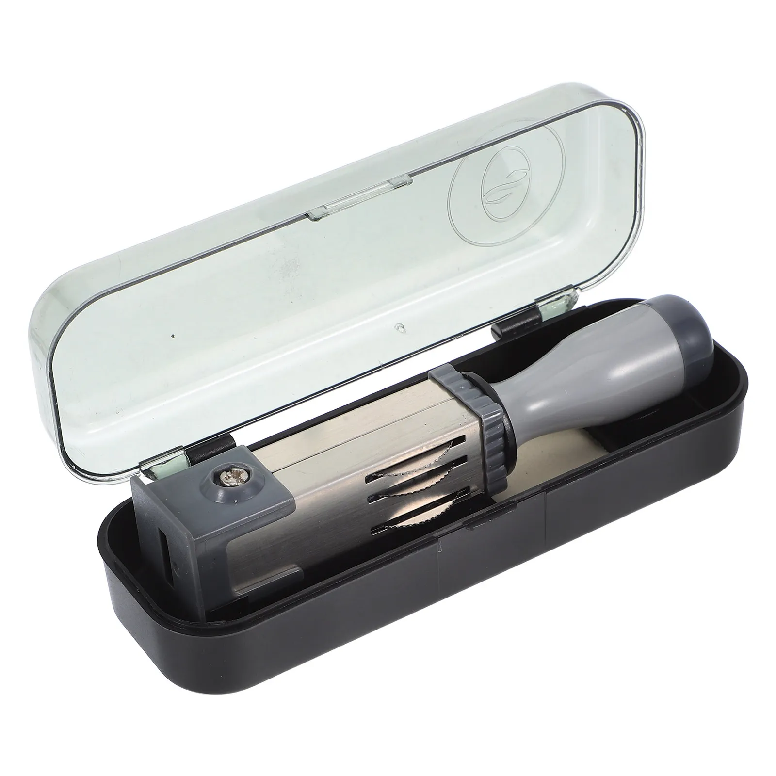 1 Juego de sellos metálicos para marcar fechas, para uso en la oficina y el hogar, sello portátil, herramienta de marcado de fechas clara y precisa