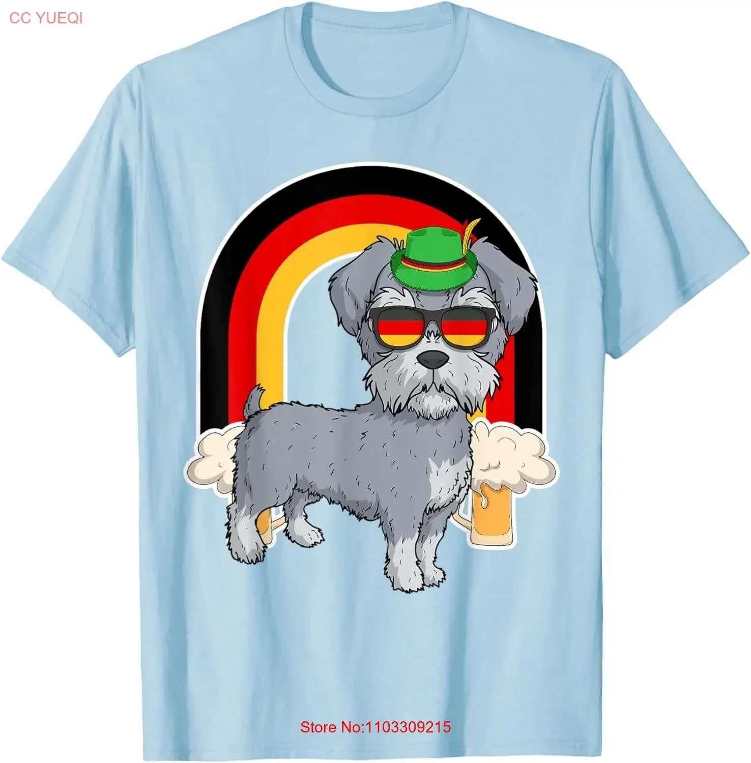 Шнауцер собака пиво Октоберфест проста немецкая футболка с флагом винтажная стираная мужская удобная растянутая стильная мягкая графика Шнауцер собака пиво Октоберфест проста немецкая футболка с флагом винтажная стираная мужская удобная растянутая стильная мягкая графика