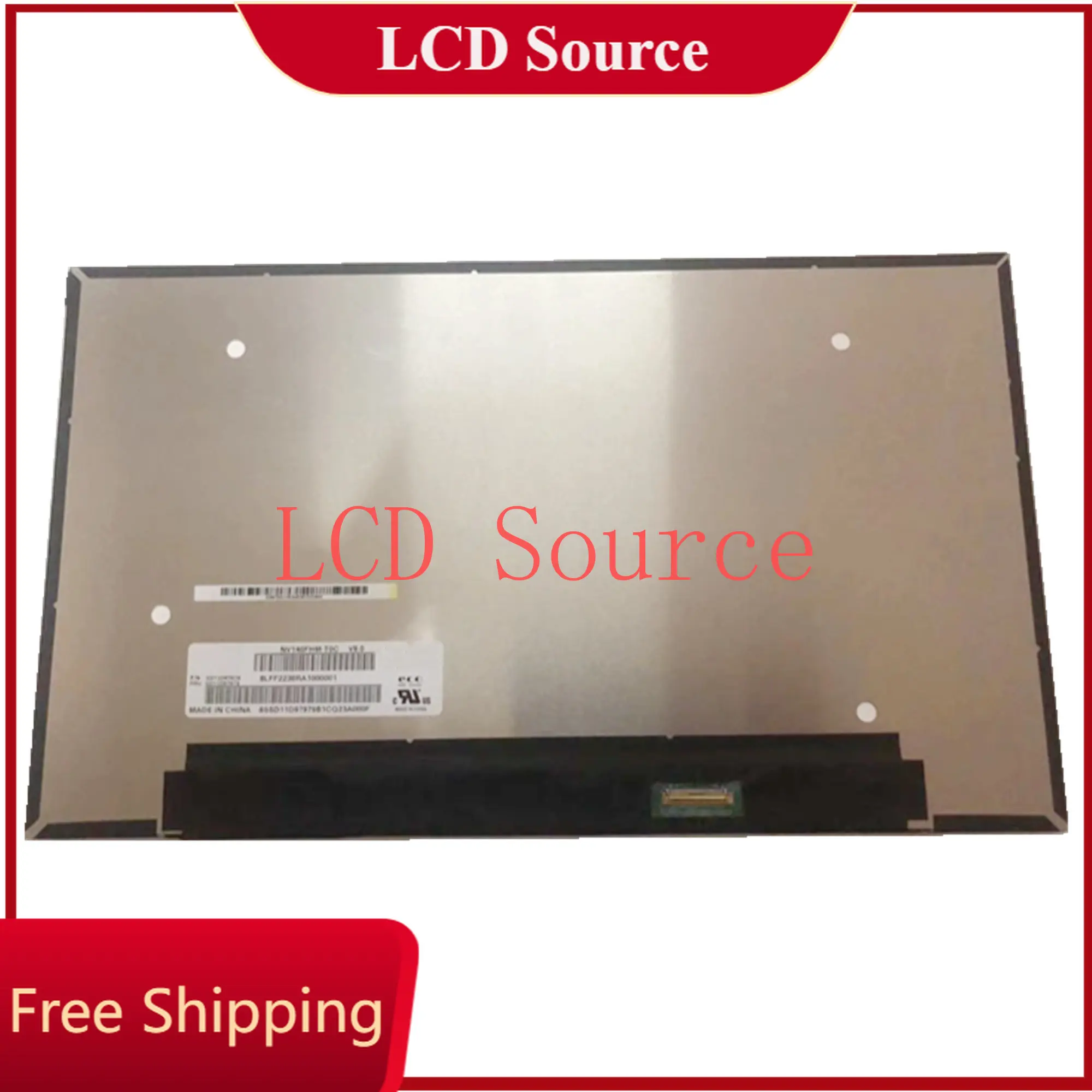 

NV140FHM-T0C V8.1 1920X1080 14.0 inch LCD LED display Touch Screen IPS panel matrix EDP 40Pins FHD FRU 5D11E09176 Tested