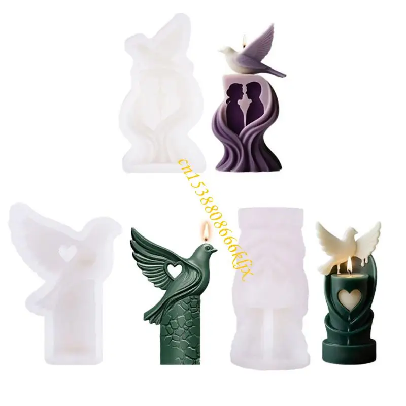 

Detailed Doves Silicone Mould Heat Resistant Soap Crafting 066C