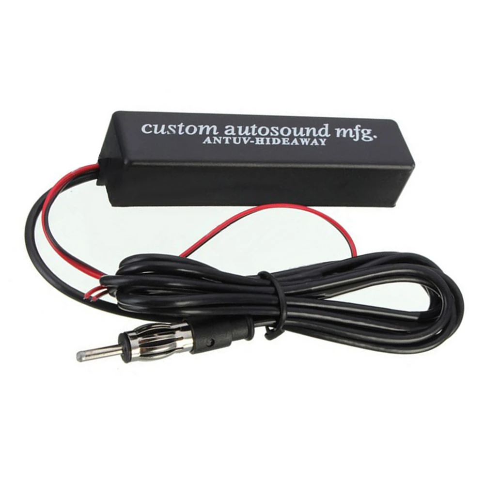 

Brand New High Quality Hot Sale Antenna Car Antenna Car Electronic FM/AM Kit Black Broadcast Radio Radio Truck