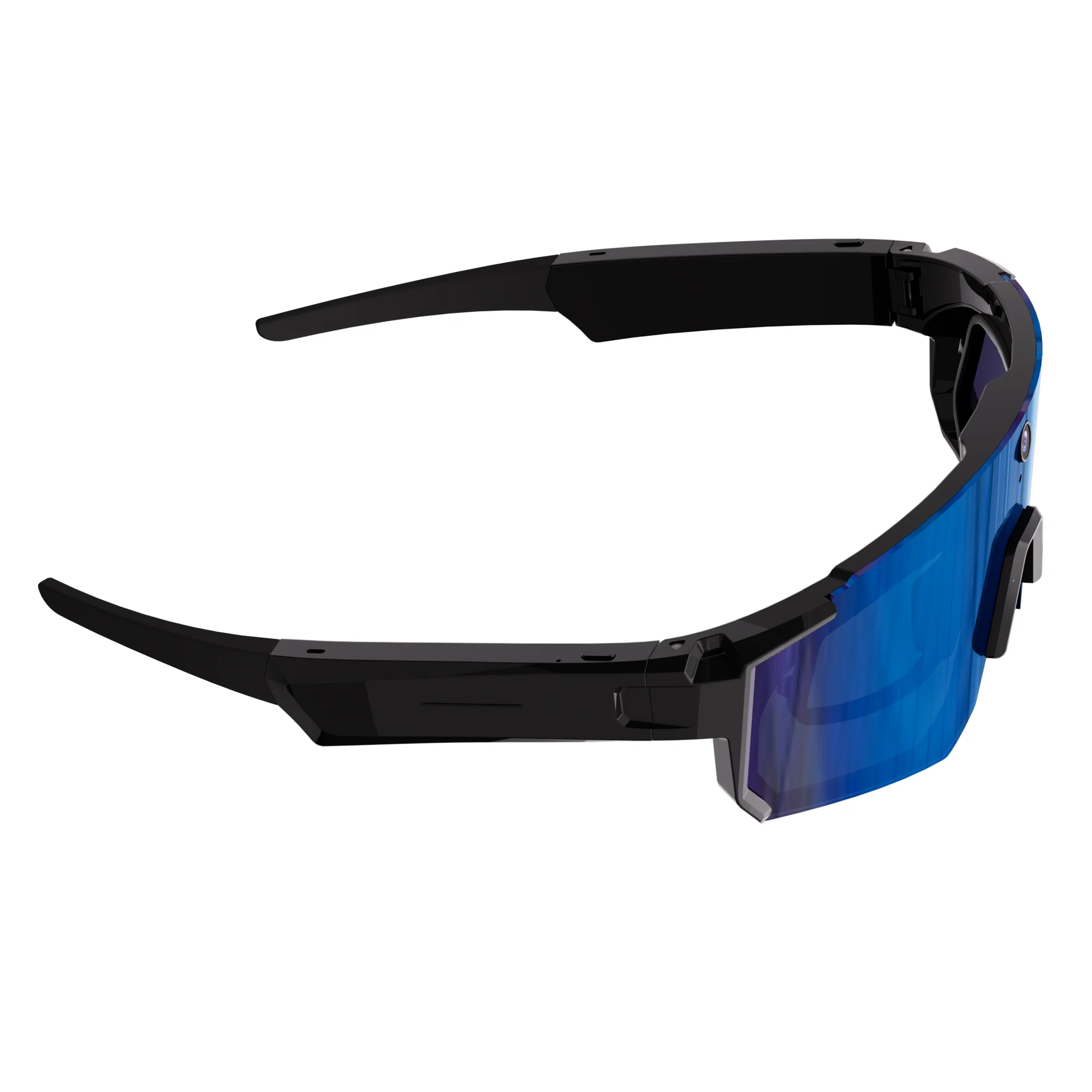 Smart AI Sports Glasses for Cycling, HD Camera, Anti-Shake Shooting, Touch Button, Magnetic Charging, Ultra-tough PC Frame