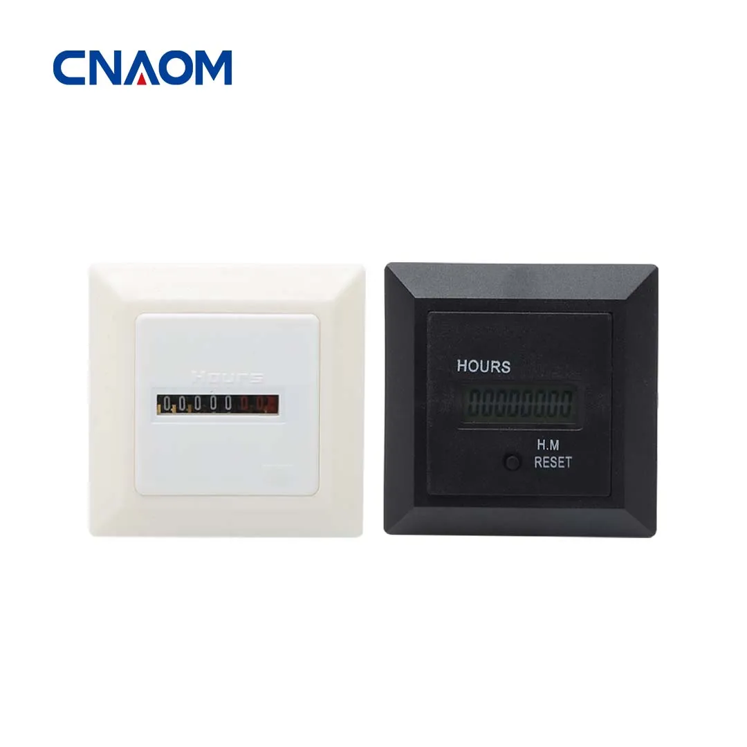 

HM AC24-240V 0-99999.9 Hour Timer function Electronic Hermetic Counter Digital Meter Gauge 50Hz for Electrician Tool