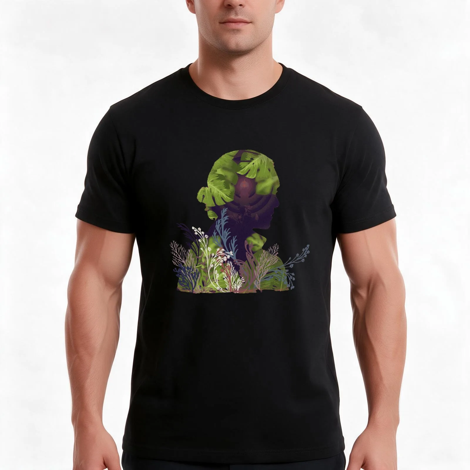 Annihilation Sci-Fi Movie Artwork T-Shirt, Summer Casual Cotton Tee, Oversized Streetwear Tops, Vintage Graphic Print