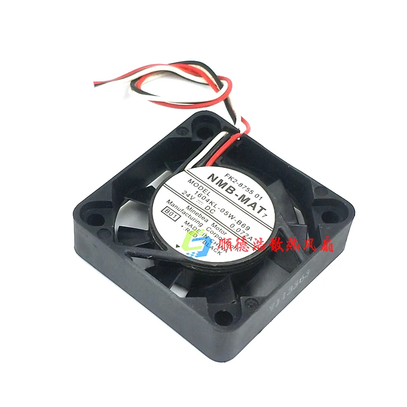 Nuovo originale NMB-MAT 1604KL-05W-B69 4010 24V 0.072A 4CM ventola di raffreddamento inverter