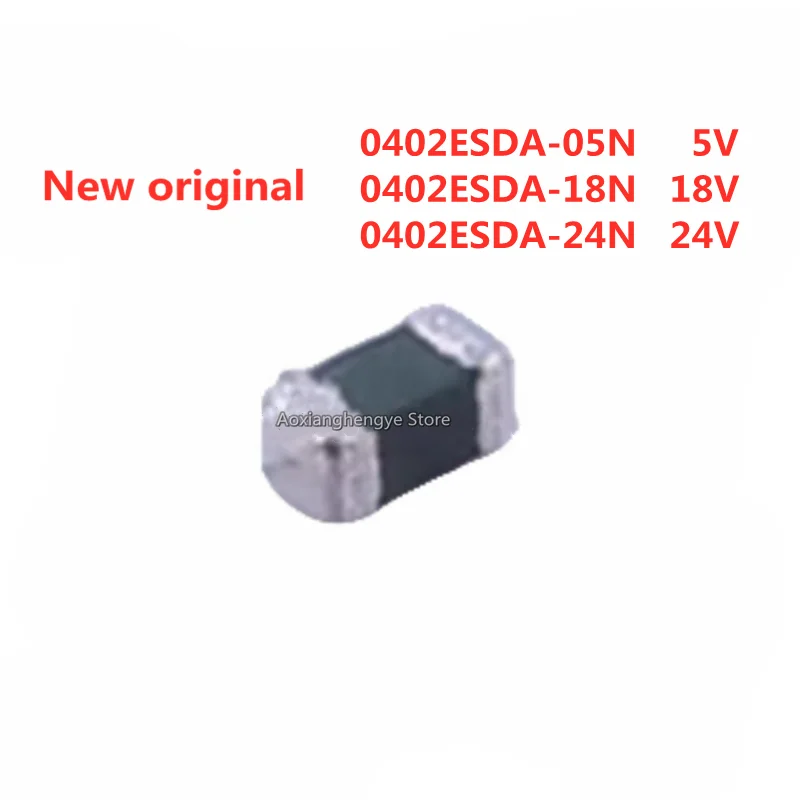 50PCS 0402ESDA-05N 0402ESDA-18N 0402ESDA-24N 0402 5V 18V 24V TVS/ESD Electrostatic and Surge Protection Diodes