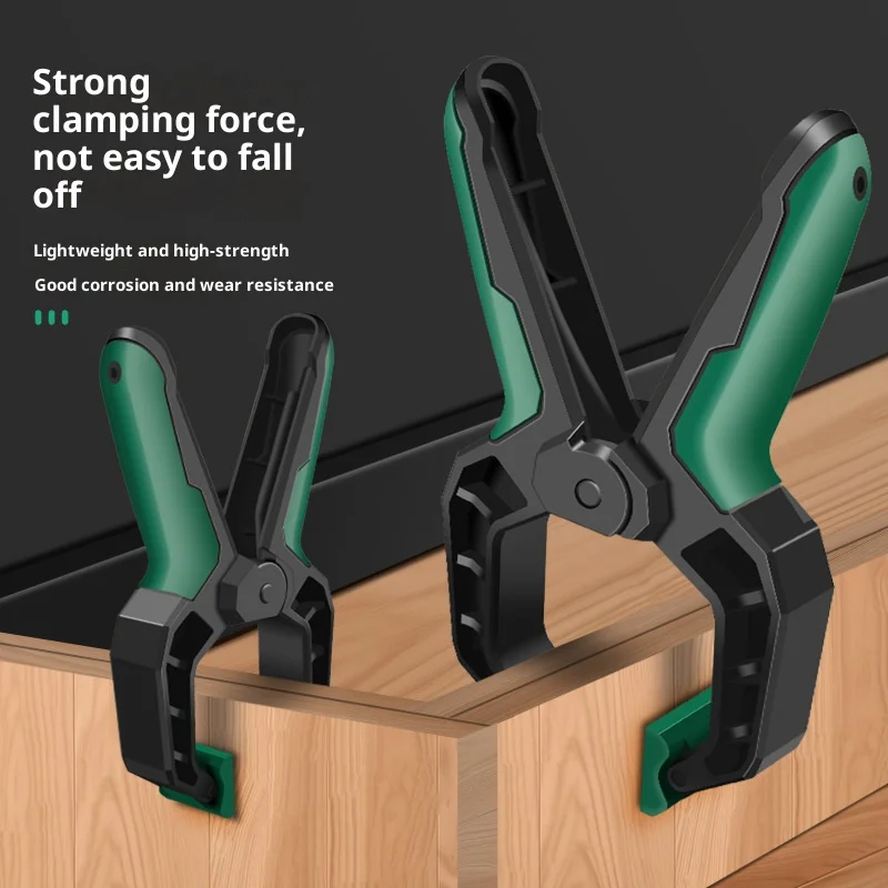 Quick Clamp Heavy Duty C Locking Resin Woodworking High-tech Vise Pliers Grip Welding Table Fist Temp Hand Tool