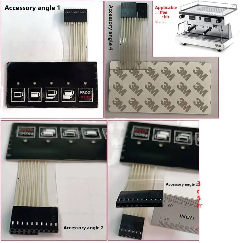 

for WEGA LUNNA coffee machine key screen mainboard accessories