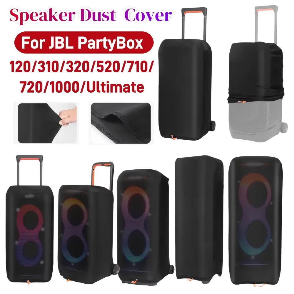 Protective Cover Stretch Dust Cover For JBL PartyBox 120/310/320/520/710/720/1000/Ultimate Speaker Dustproof Sleeve Protector view 3