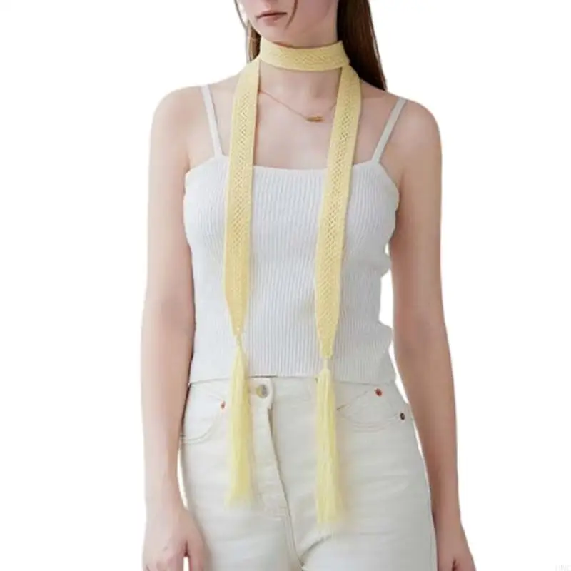 49MC Autumn Spring Long Stickiness Edición Decoración Pequeña bufanda