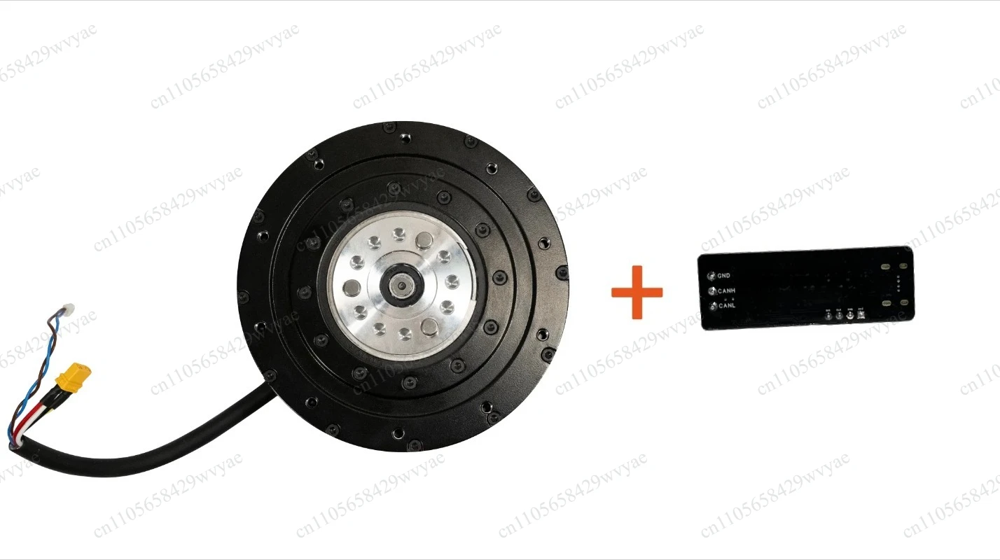 QDD 120N.m Integrated Joint Motor Module with CAN to USB Debugging Module