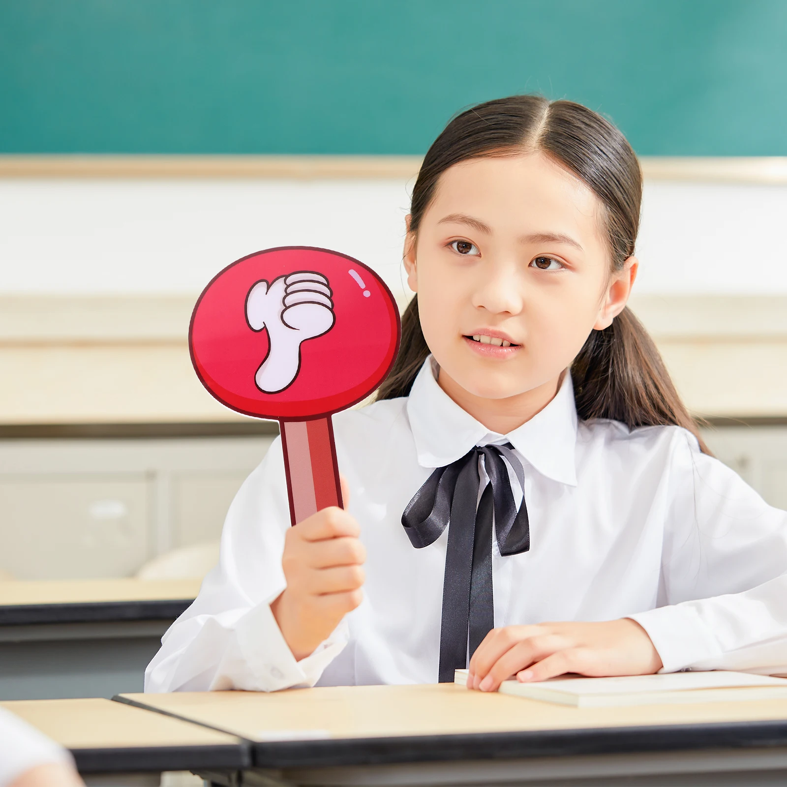 

2 шт. учебные пособия для поднятия тегов, ручной дисплей для класса, весло, доска для судьи, номер, ручные инструменты для голосования, ответов из ПВХ