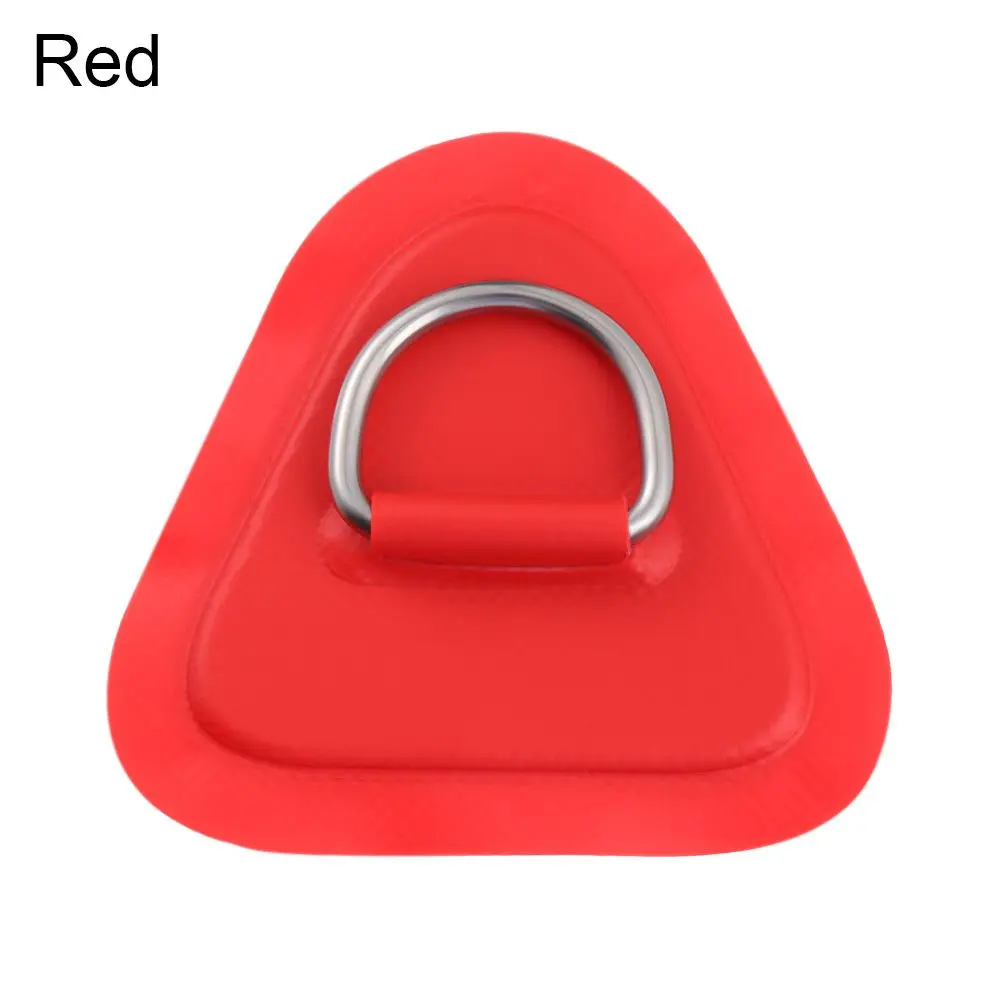 8Cm/11Cm Roestvrij Staal Pvc Pad Kajak Surfplank Sup Vastbinden D Ring Pad/Patch Opblaasbare Boot Patch Vlot Rubberboot