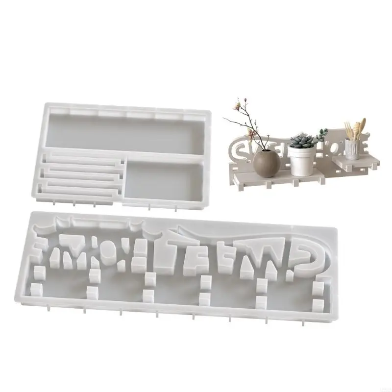 

2025 New Elegant Decorative Hook Making Silicone Mould for Wall Decoration Resin Castes Projects Safe Flexible Materials