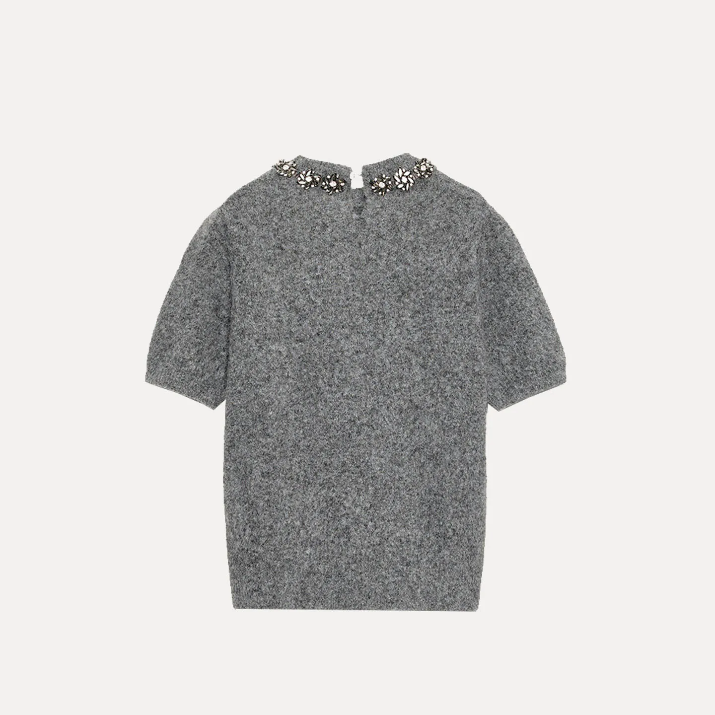 패셔너블 니트 라운드 넥 여성 슬리브 탑 개성 디자인 가을 신상품 Z 브랜드