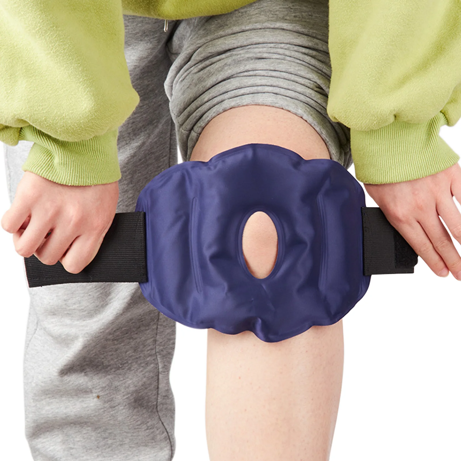 Compression Knee Brace Reusable Cooling Ice Packs Bag Flexible Gel Cold Pack Wrap Bag For Knee Elbow Joint