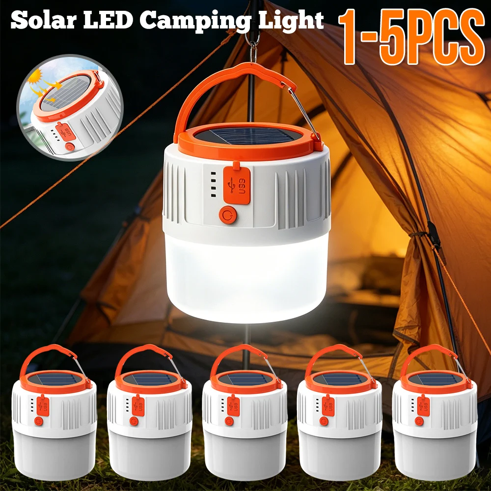 

Portable Camping Light Power Bank LED Camping Lanterns With Remote Control Waterproof Outdoor Tent Light Rechargeable Flashlight