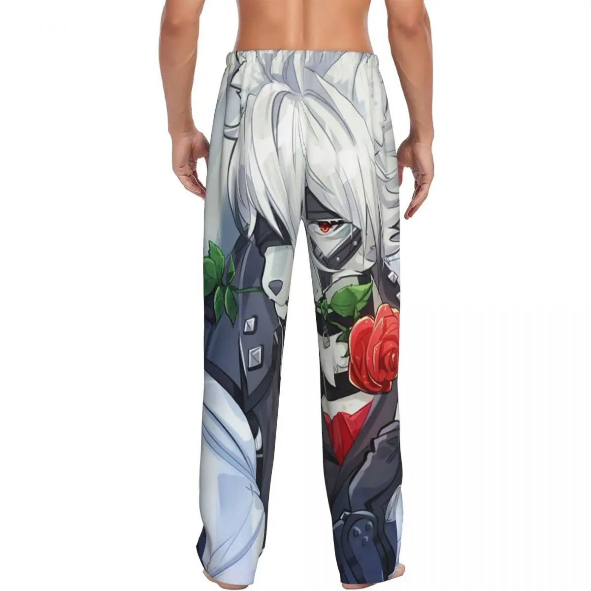 Custom Zenless Zone Zero - Von Lycaon Men Pajama Pants Lounge Sleep Sleepwear Bottoms with Pockets