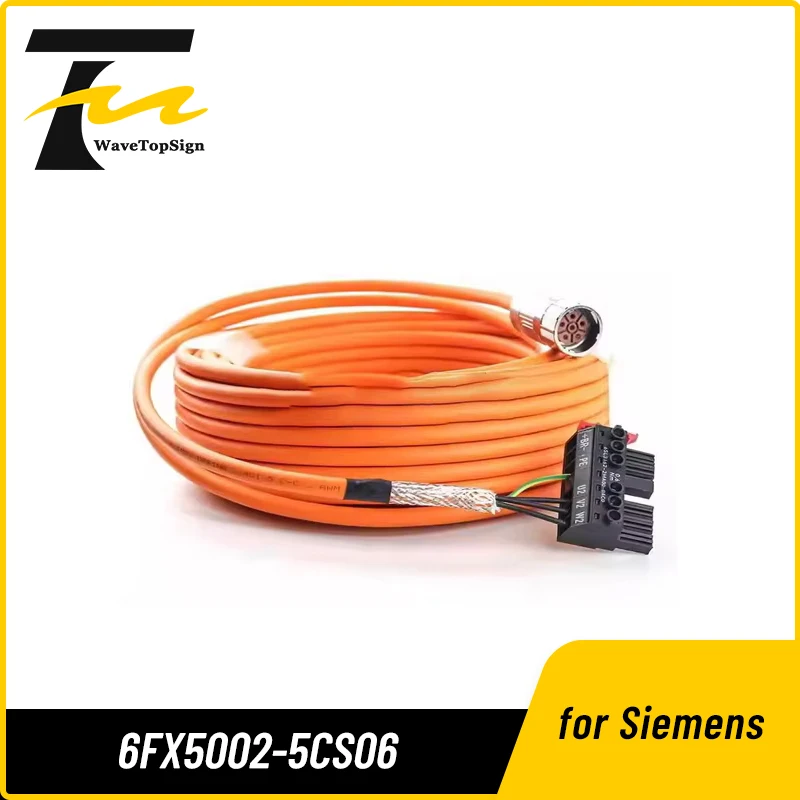 Servo Motor Power Cable 6FX5002-5CS06-1AD0 6FX5002-5CS06-1AF0 6FX5002-5CS06-1AH0 6FX5002-5CS06-1BA0 for Siemens