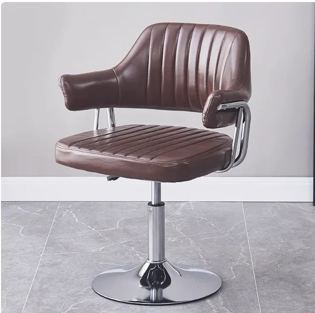 Modern Hairdresser Chair With Adjustment Height/Convenient Barber Salon Stool Furniture