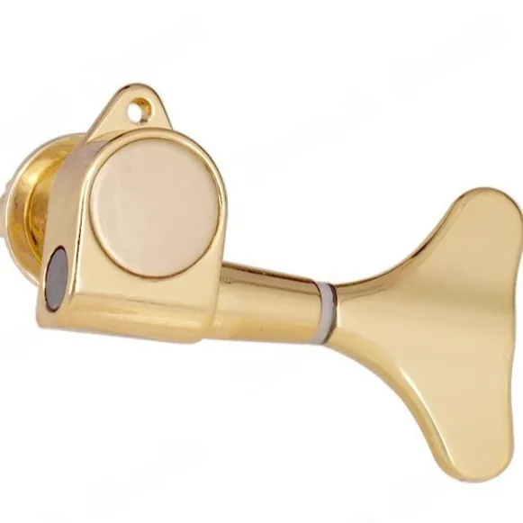 

Fishtail Closed Electric Bass String Knobs BASS Bass String Knobs Twisting Knobs Stringing Device Five Sets Gold