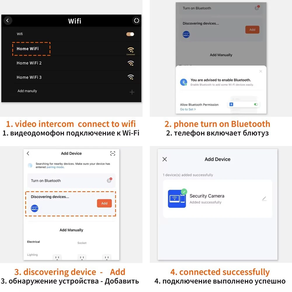 Dragonsview 7 Inch 2 WIres Video Intercom System Tuya Smart Video Door Phone Doorbell with Camera Wide Angle  Motion Detection