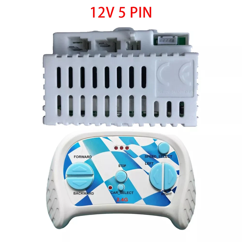 5 Pin Control Box 2.4G Transmitter For Car Replacement Parts Strict Quality Control 5PIN Connection ABS+Metal Material