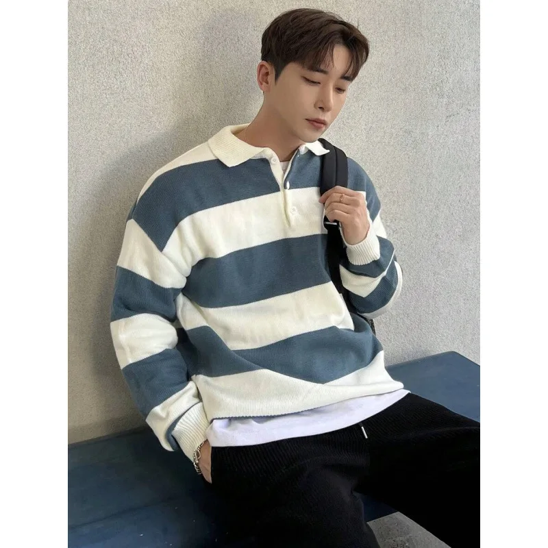 

Women's Striped Shirt Non-deformable Knitted Top Other Sleeve Length Other Collar Design Other Fabric Spring 2026