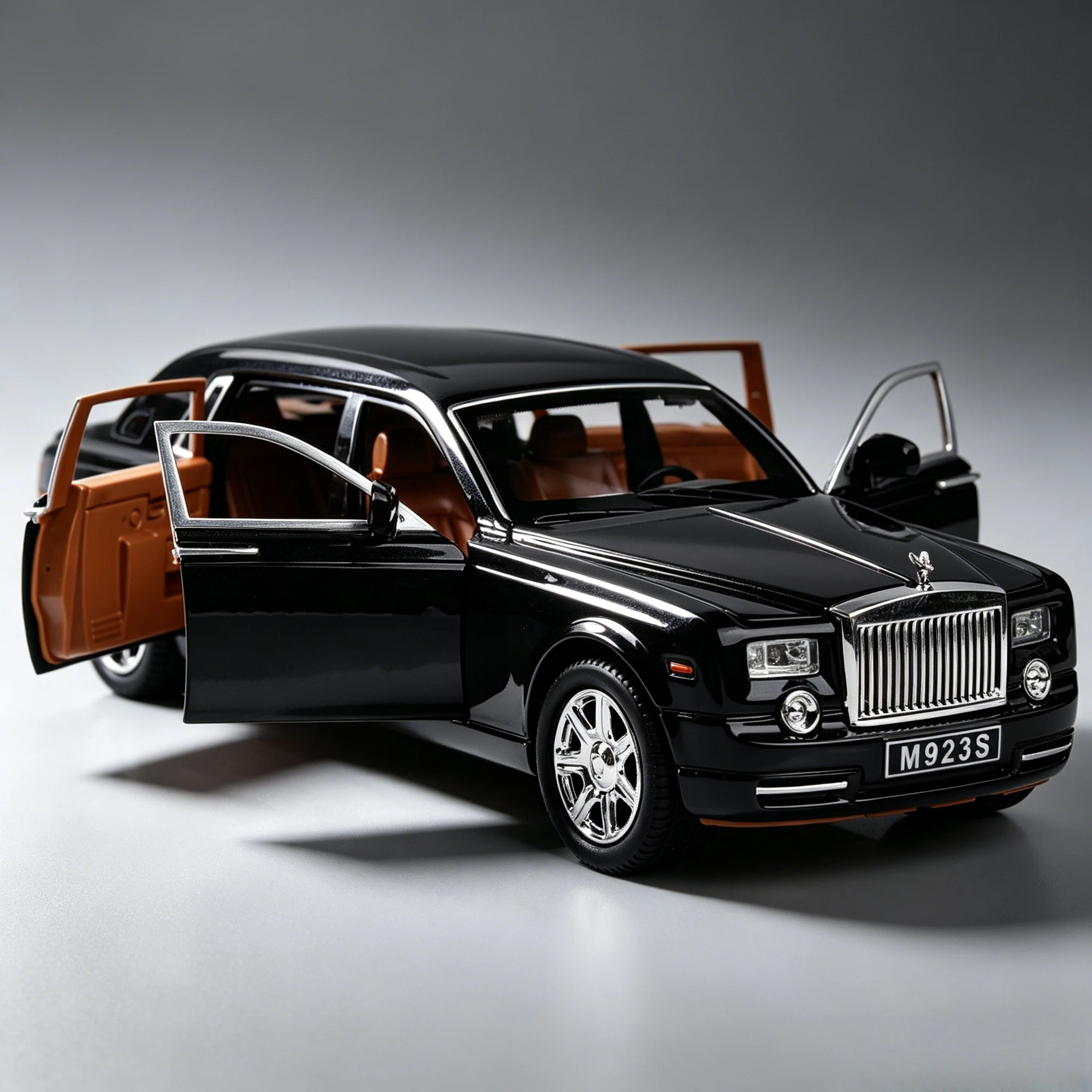 

1:24 Phantom Model Toy Car Alloy Diecast Simulation Sound Light Pull Back Collection Toys VehicleFor Children Gifts