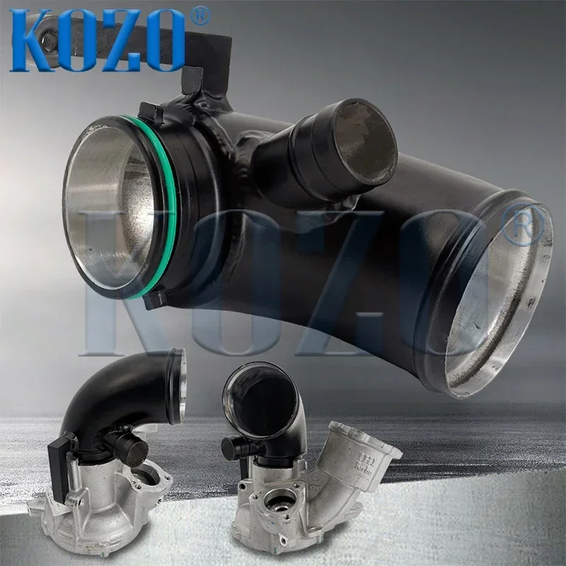 ท่อข้อศอกเทอร์โบไหลเข้าด้วยความเร็วสูงสำหรับ Mk7กอล์ฟ GTI R Audi S3 A3 TT 1.8T 2.0T