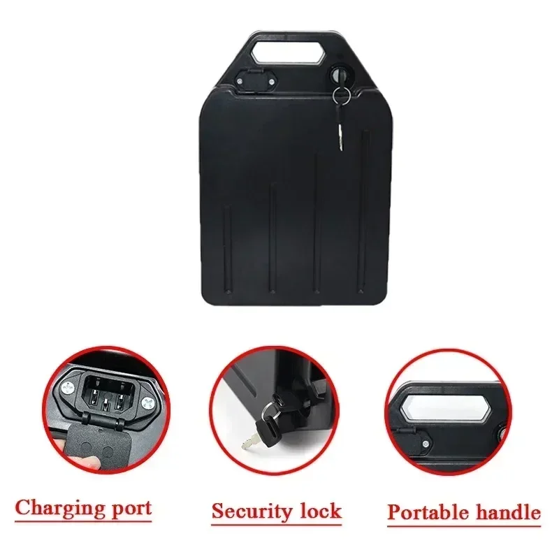 60V 20AH Battery for Harley Battery 30ah 40ah Lithium Battery Pack Electric Motorcycle 300-1000W Citycoco Scooter Bicycle 18650