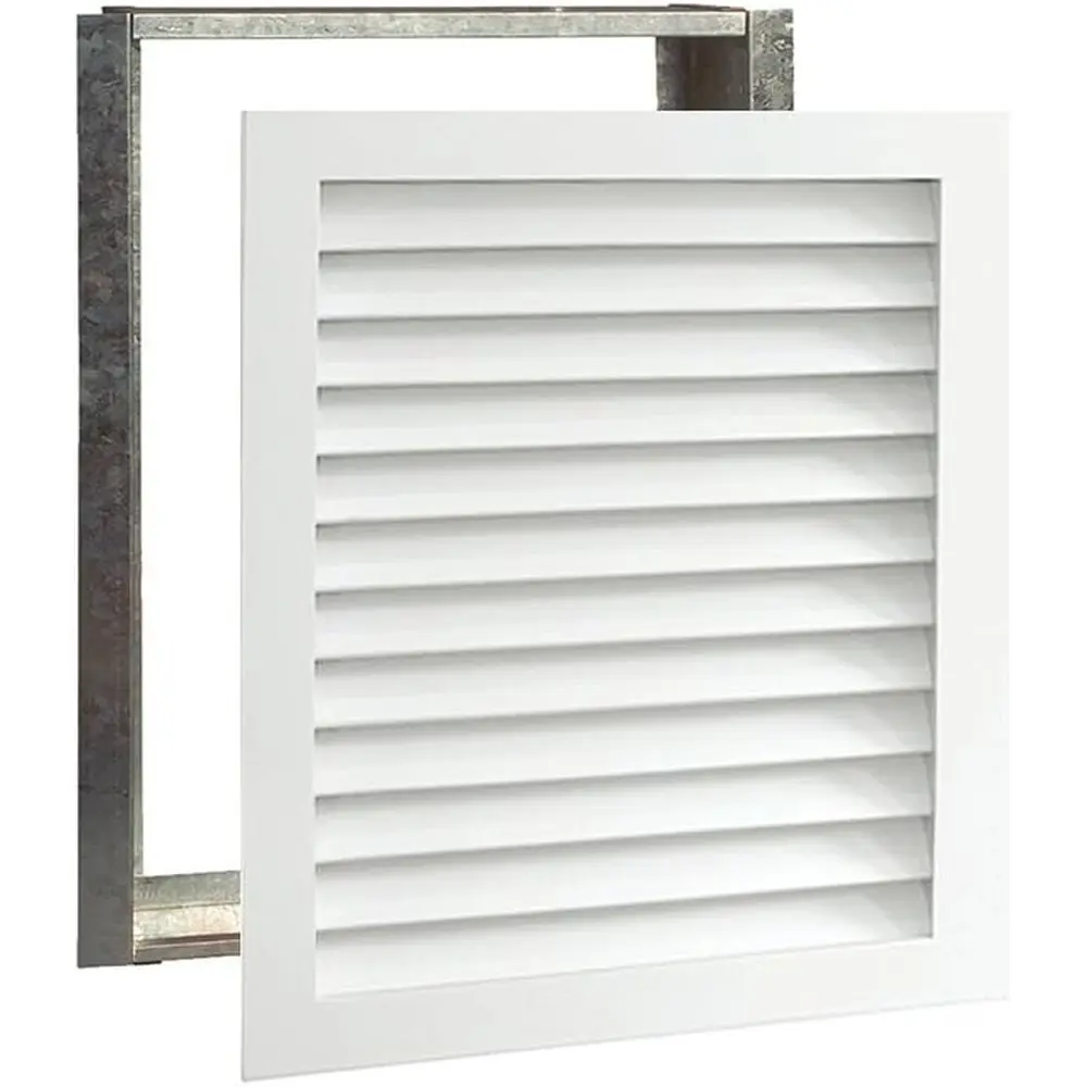 

Luxury 20x25x3 Solid Wood AC Return Vent with Louver Design, Primed White, Fits 20x25x1 Filter, Easy Install