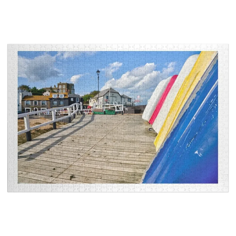 

Broadstairs Slipway Jigsaw Puzzle Personalized Toy Wooden Name Puzzle