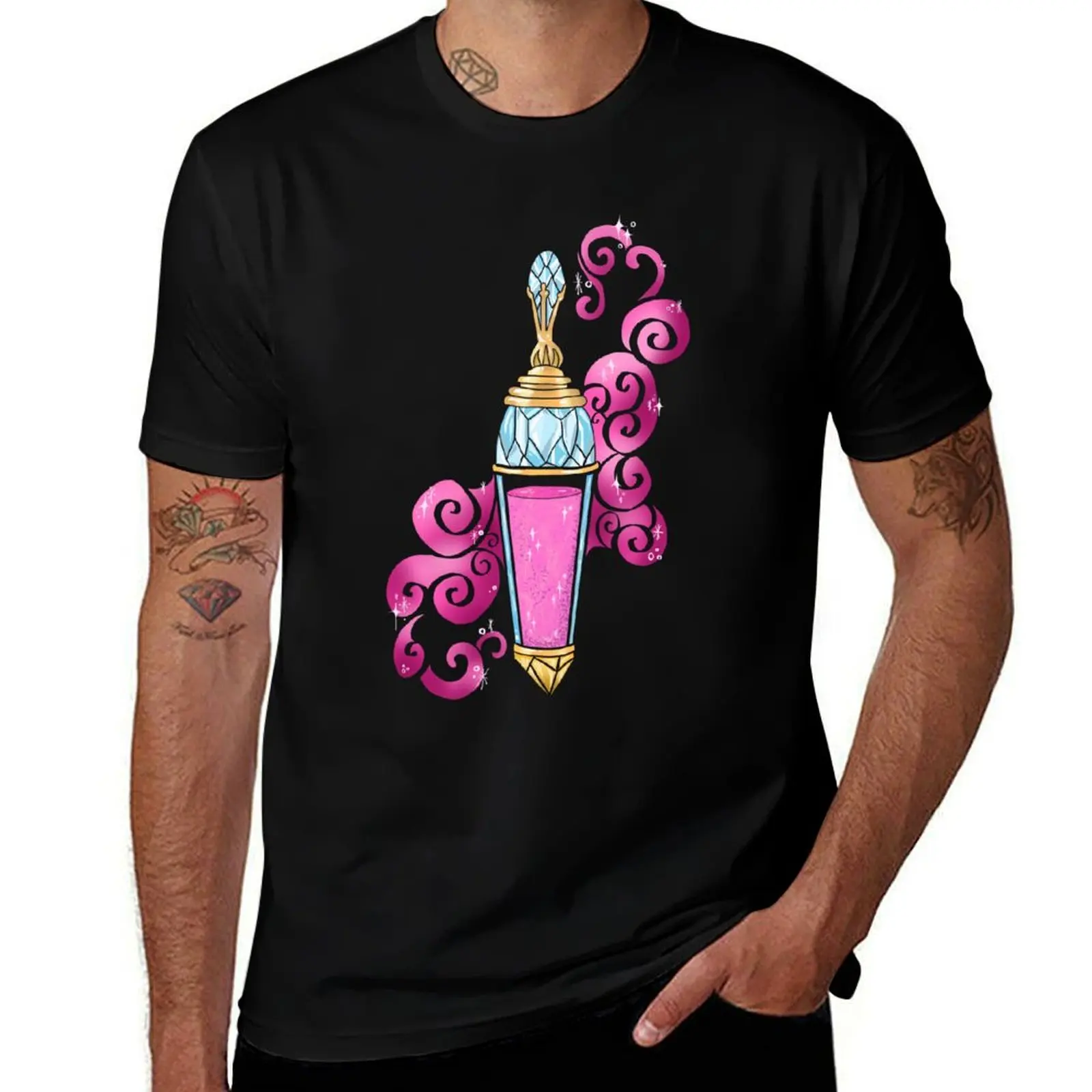 Elixir of life potion T-Shirt Big and Tall Solid Color T-Shirt