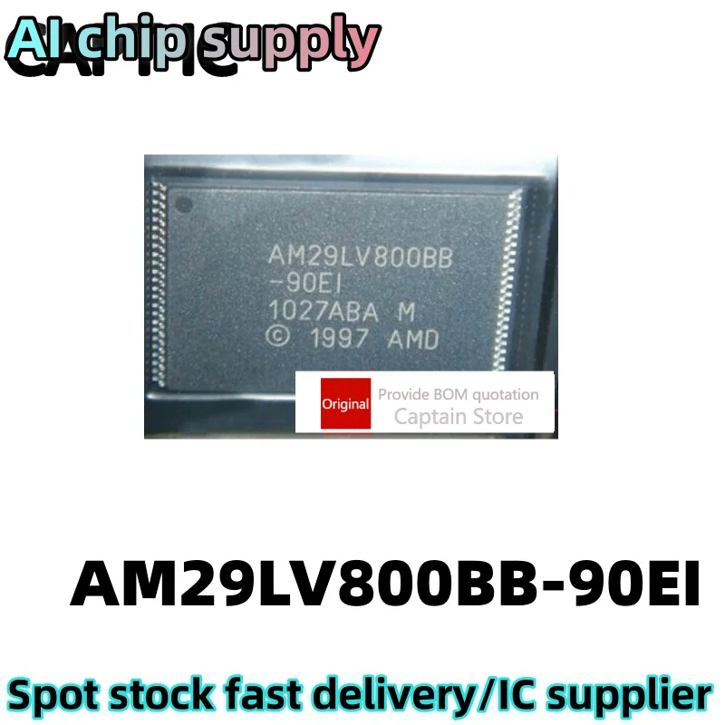 5PCS AM29LV800BB-90EI TSOP48