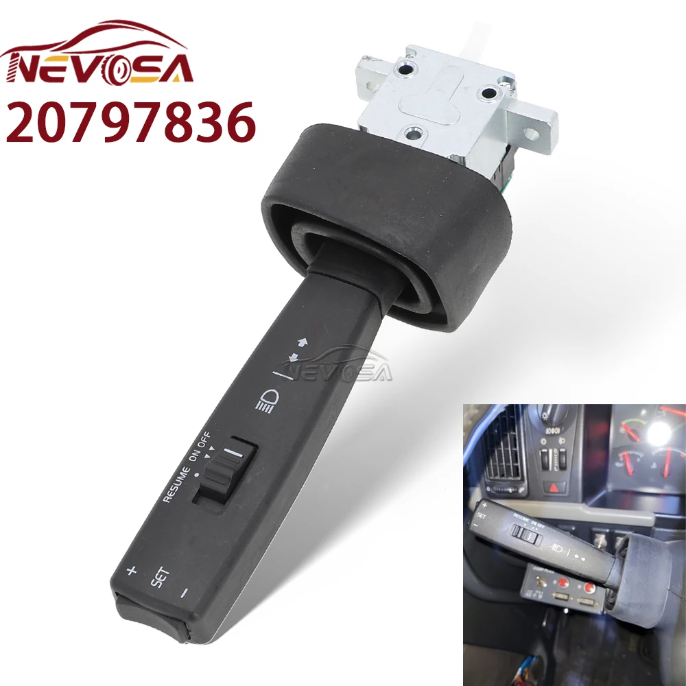 

Automatic For Volvo FH12 FM Nh 20797836 With Auto Pilot Column Switch Combination Button Fog Light 70351744 20399170 20701049