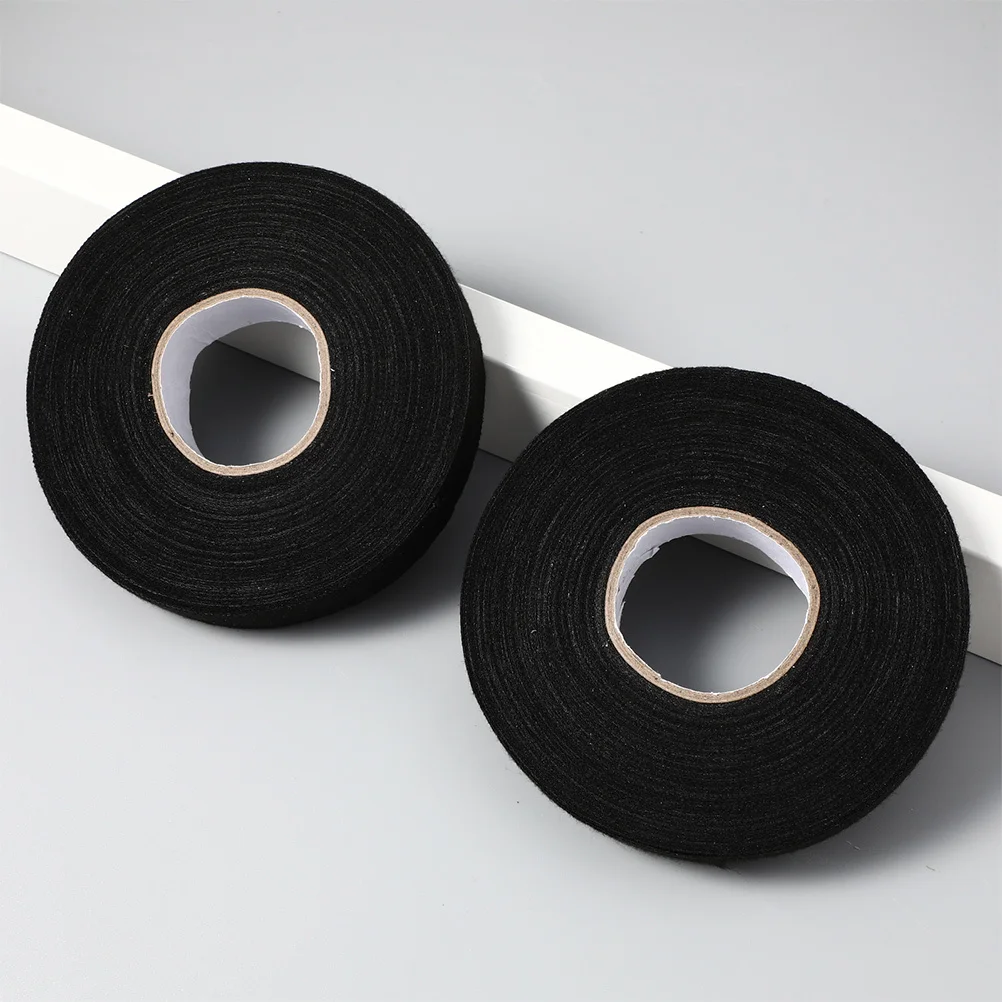 

6 Rolls High Temp Wire Harness Tape Polyester Cloth Harness Tape for Auto Engine Electrical Protection Noise Reduction